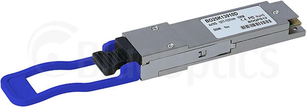 Compatible Check Point QSFP-40G-Plr4 Blueoptics� Bo25k13910d QSFP Transceiver. MPOMTP. 40GBase-Plr4. Singlemode fiber. 10km. 70�C (QSFP