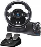 SuperDrive GS500 - steering wheel and pedal set - wired - PC. Sony PlayStation 3. Microsoft Xbox One. Sony PlayStation 4 (Sa5596-NG)