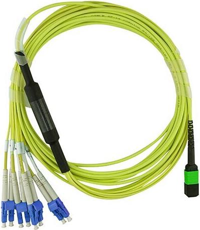 Blueoptics MTP-4LC-S10M compatible MTP-4XLC Singlemode patch cable 10 meters (MTP-4LC-S10M-BO)