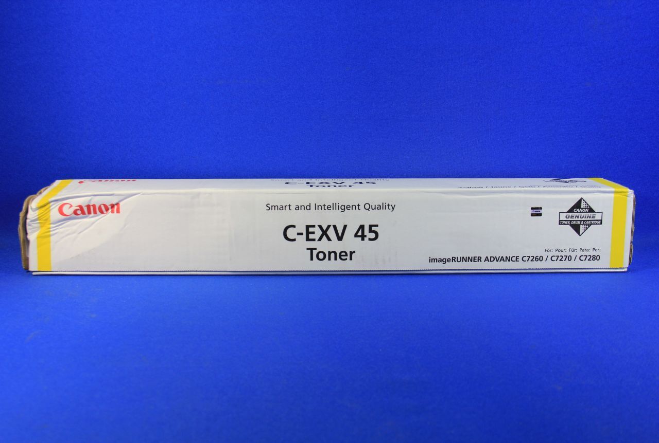 Canon C-Exv 45 - yellow - Original - toner cartridge - F�r Imagerunner C7260. C7260I. C7270 (6948b002)