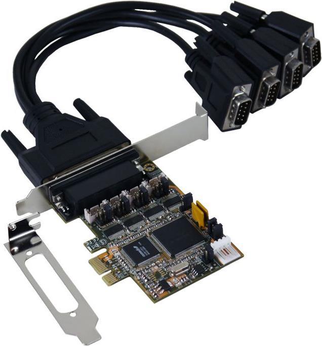 Exsys ex-44378 - serial adapter - PCIe - RS-232V24 X 8 (ex-44384)