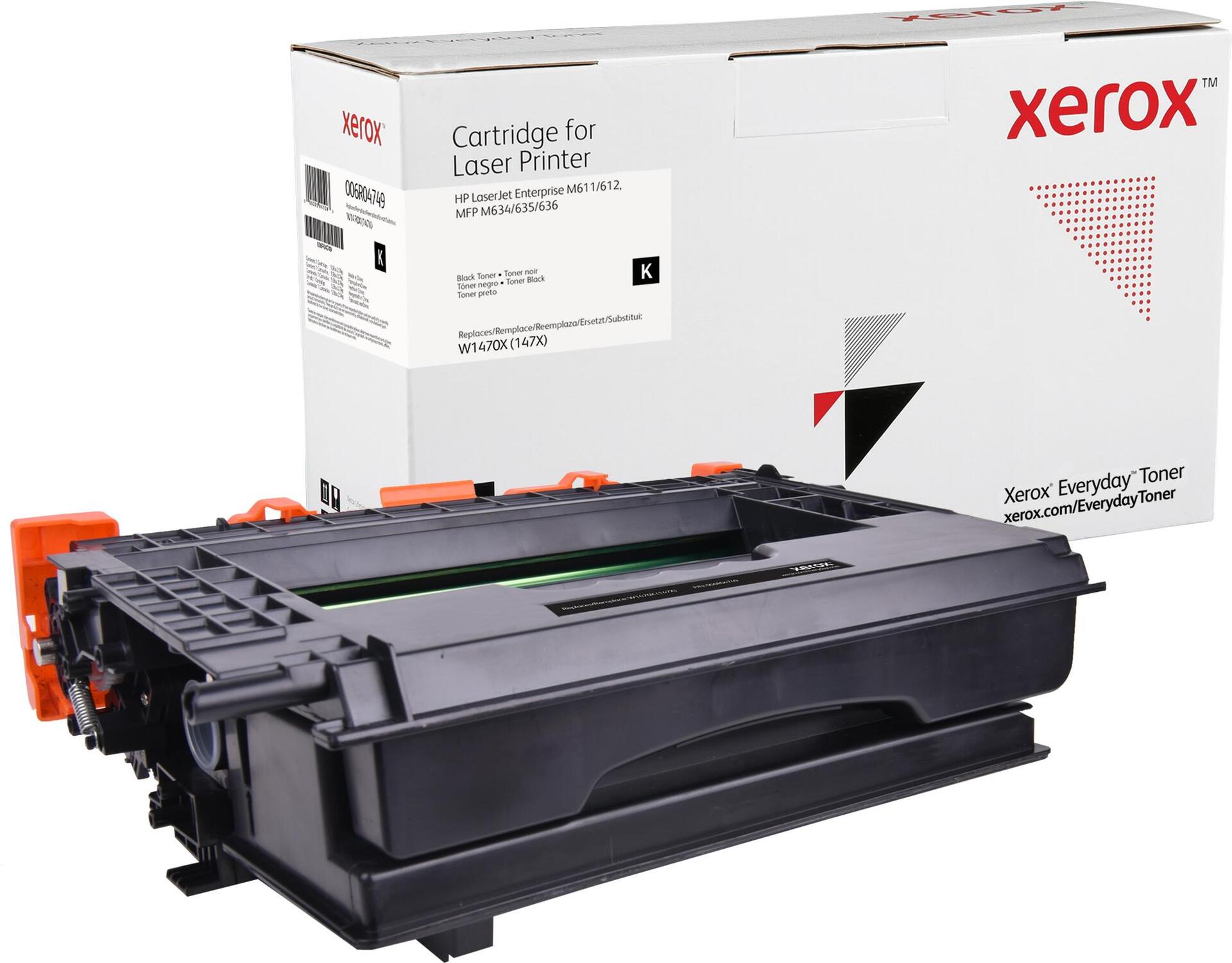 Everyday    black toner from Xerox - compatible with HP 147x (W1470X) - High capacity (006R04749)