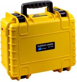 B \\u0026 W OutdoorCases Type 3000 - hard shell bag - polypropylene - yellow