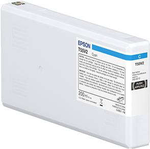 Epson T55W2 - 200 ML - Cyan - Original - ink cartridge (C13T55W200)