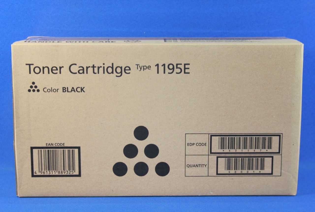 Ricoh Type 1195e - black - original - toner cartridge - fitt fax 1195l (431147)