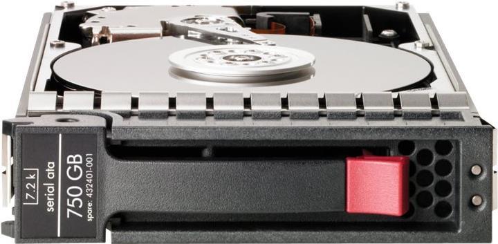 HPE - hard drive - 750 GB - hot-swap - 35  (89 cm) - SATA 15GBS - 7200 UMIN
