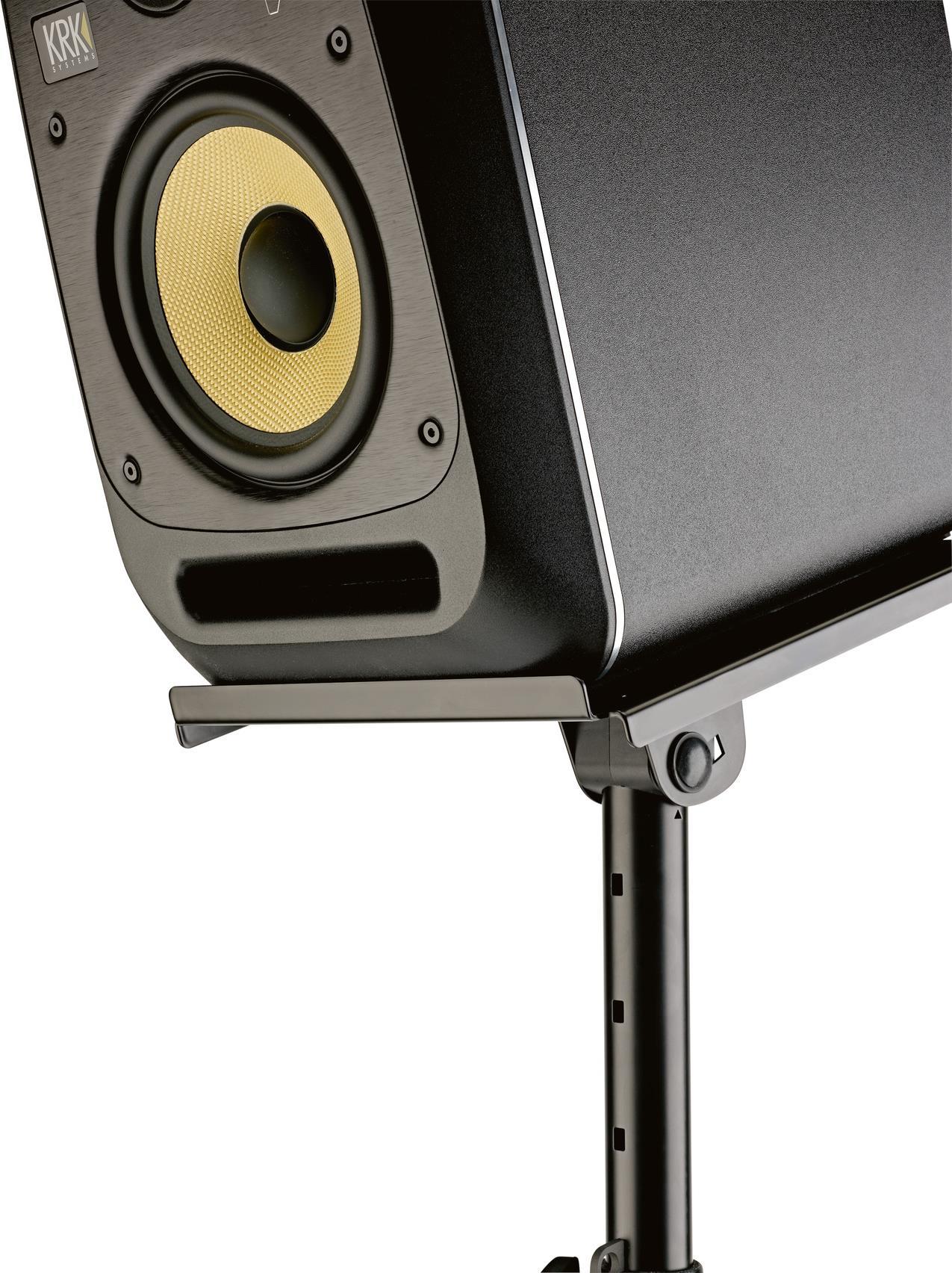 Knig \\u0026 Meyer 26754 hall steel black loudspeaker holder (26754-000-55)