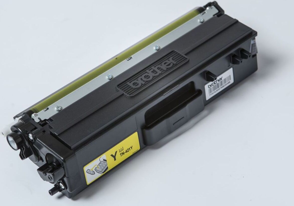 Brother TN421Y - Yellow - original - toner cartridge - Brother DCP-L8410CDW. HL-L8260CDW. HL-L8360CDW. MFC-L8690CDW. MFC-L800CDW (TN421Y)