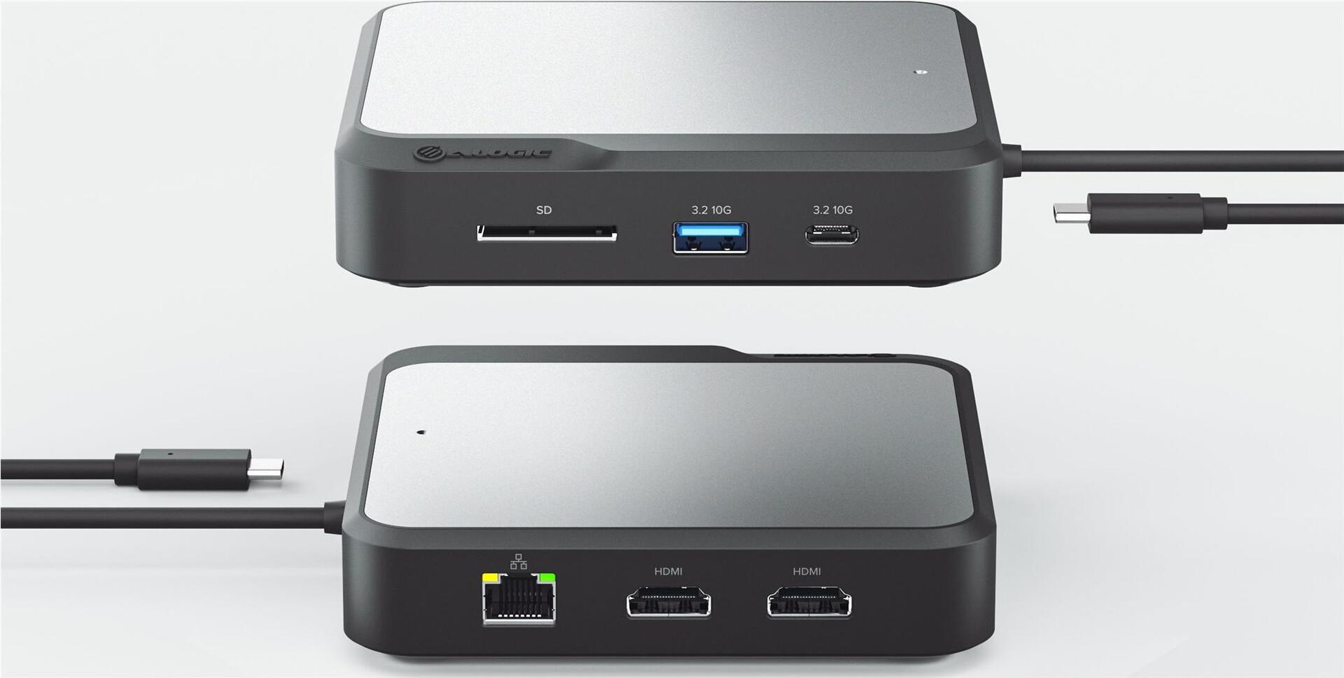 Alogic CH2 - docking station - USB-C - 2 x HDMI - GIGE (Duch2)