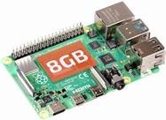 Raspberry Pi 4 Model B - single-circuit computer - Broadcom BCM2711    1.5 GHz - 8GB - 802.11abnac. Bluetooth 5.0 (RPI4-8GB)