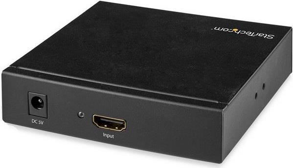 Startechcom HDMI on Cinch converter with audio - RCA - composite video adapter - NTSC    PAL - 1080P (HD2VID2) - video converter - HDMI - Composite Video - Black