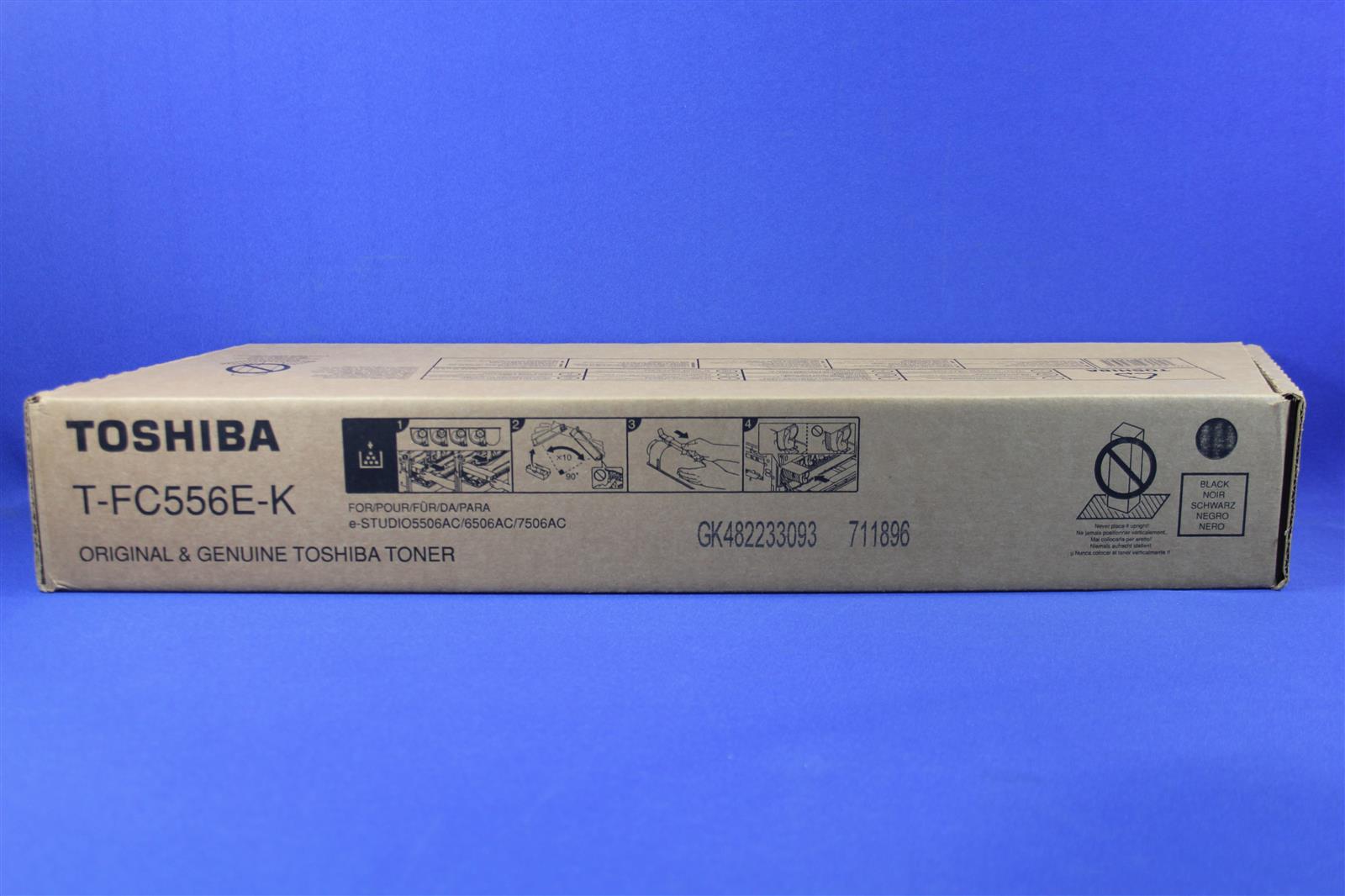 Toshiba TFC556EK - black - original - toner cartridge - F�r E-Studio 5506ac Lcf. 6506ac. 7506ac (6AK00000354)