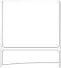 Zebra Z-Perform 1000D - Paper - Permanent acrylic adhesive - uncertained - perforated - MIL - white - 69.85 57.15 mm 1000 label (s) (1