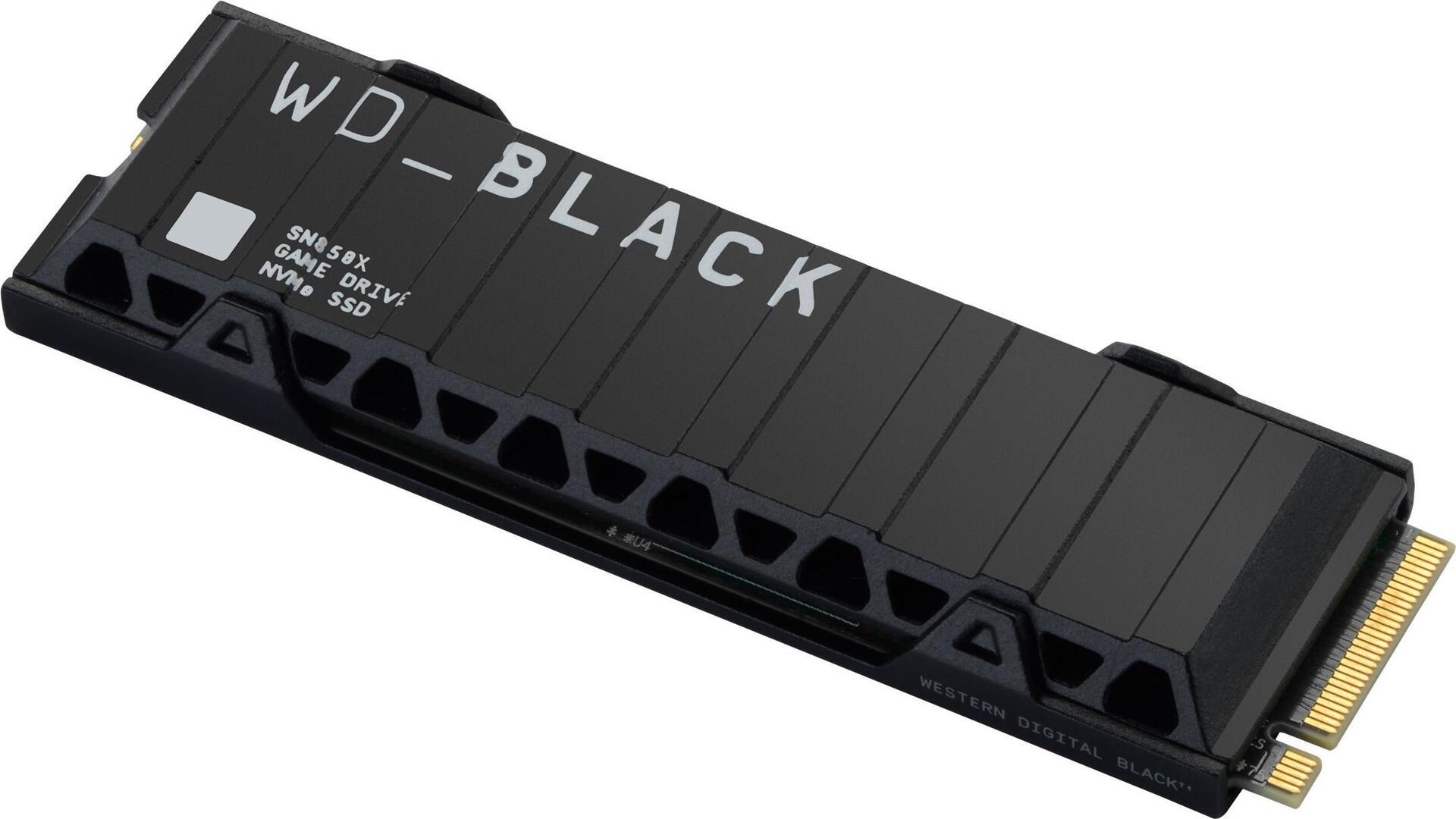 1 TB WD_Black SSD SN850X NVME 40x4 Heatsink (WDBBB9H0010BNC-WRSN)