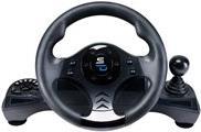 SuperDrive GS750 Drive Pro - steering wheel-. Pedale- and Shift knee-set - wired - F�R PC. Microsoft Xbox One. Sony PlayStation 4. Microsoft