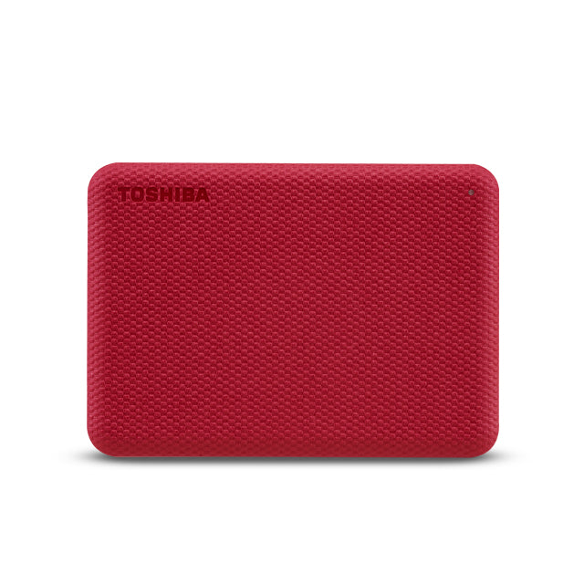 Toshiba Canvio Advance - hard drive - 4 TB - external (portable) - 25  (64 cm) - USB 32 Gen 1 - red