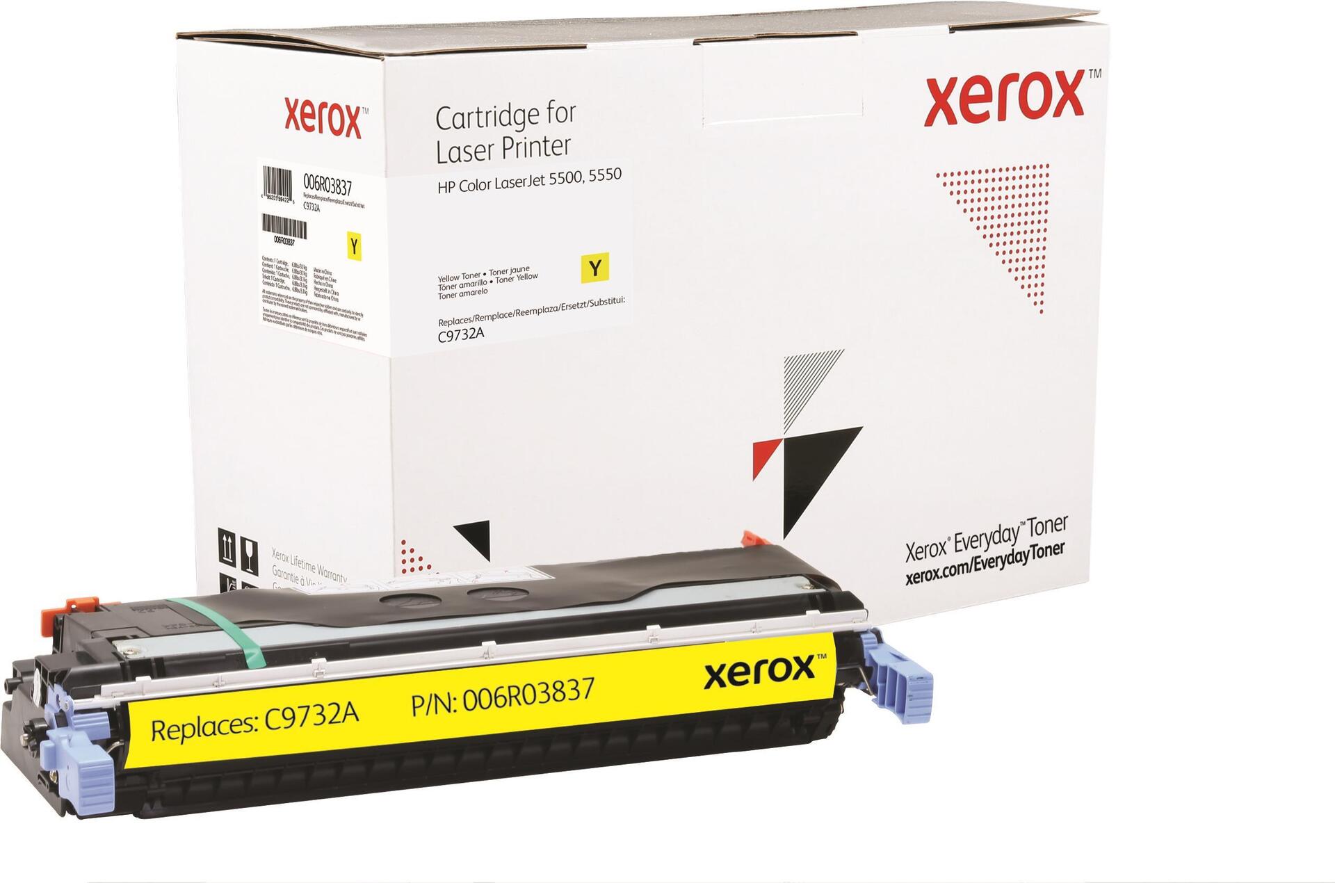 Xerox Everyday- Toner Yellow - replaced 645a F�r HP Color Laserjet 5500. 5550