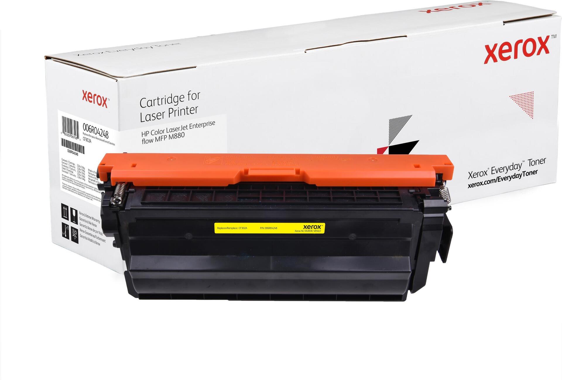 Xerox everyday - yellow - compatible - toner cartridge - HP Color Laserjet Managed Flow M880. Laserjet Enterprise Flow MFP M880
