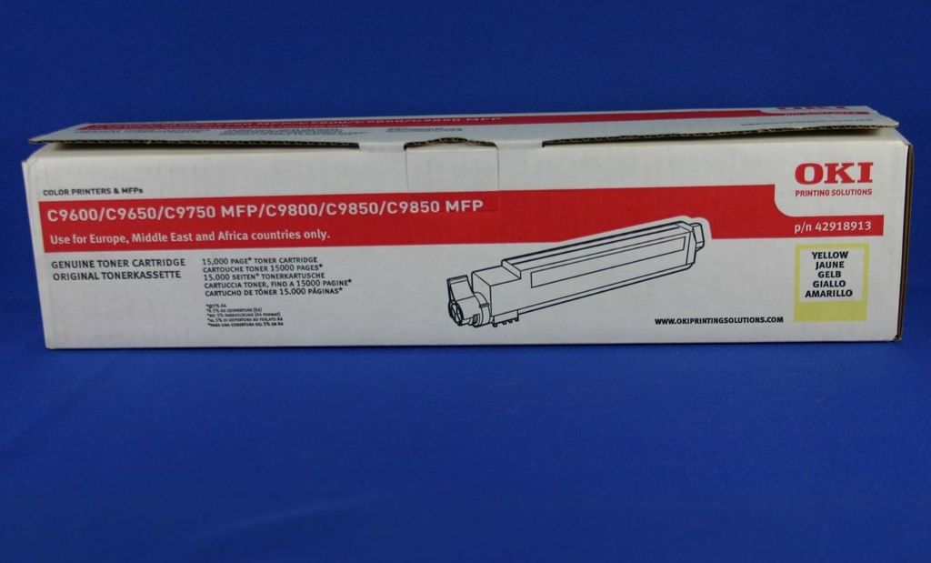 Oki toner 1x yellow 15000 pages (42918913)
