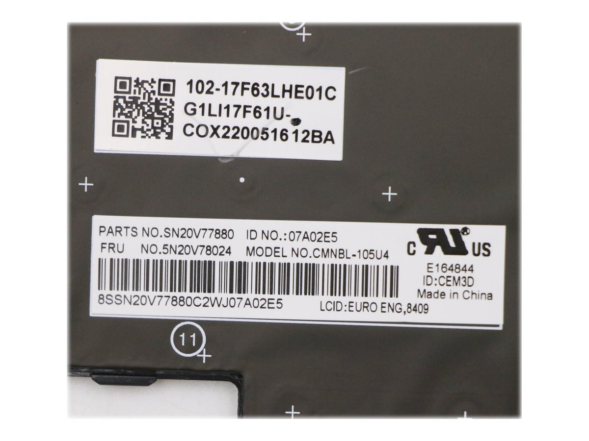 Lenovo cmnm-cs20.bk-bl.chy.euro Eng (W125736127)