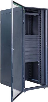 APC EASY rack - rack cable organizer (vertical) - black - 42he