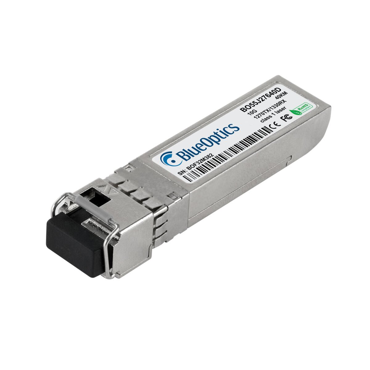 Blueoptics SFP-10G-BX-U-40KM-BO Network transverse module fiber optics 10000 MBITS SFP    (SFP-10G-BX-U-40KM-BO)