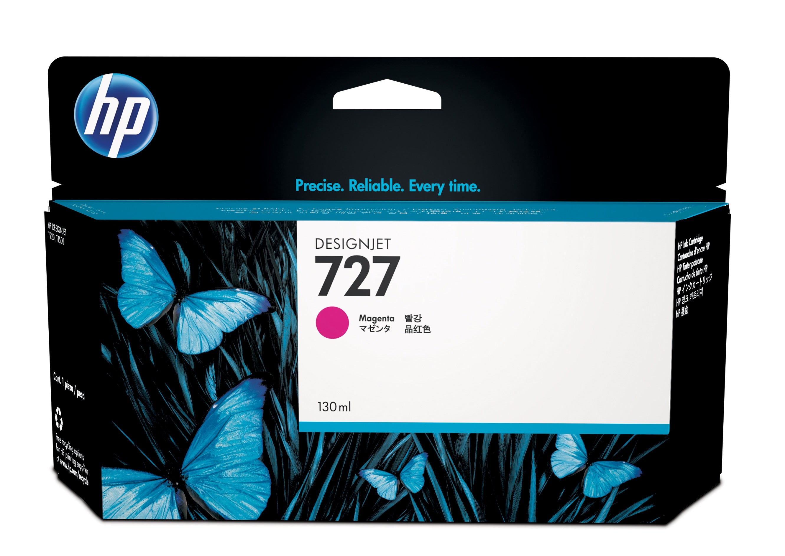 HP ink 727 - Magenta - capacity 130ml (B3P20A)