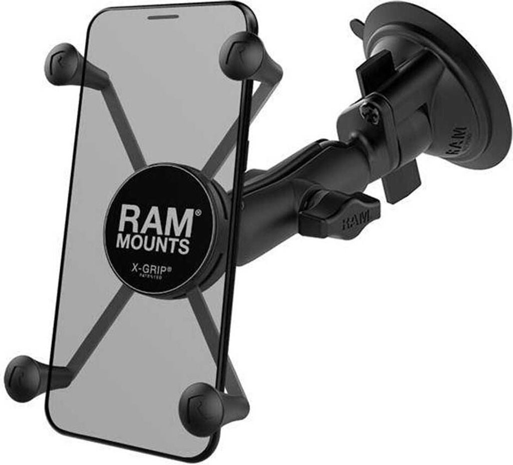 RAM MOUNT TWIST LOCK SUCTION CUP MOUNT - MANY MARKTPHON - PASSION FORTICATION - Black - Aluminum - composite - stainless steel - Apple 6 Apple iPhone 6 Apple