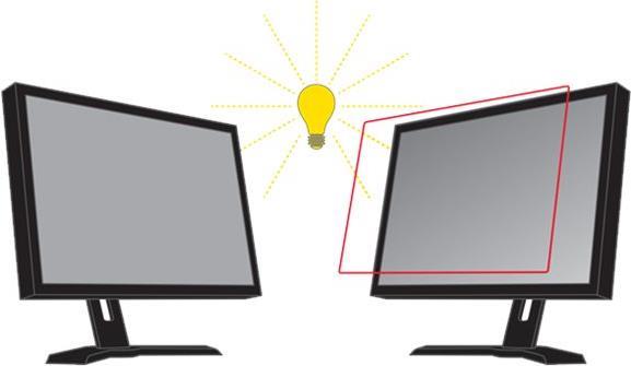 3M glare protection filter 58.40cm (23) BREAT-FIGM monitor - filter for screen display - 58.4 cm wide image (23 broad picture) - clear