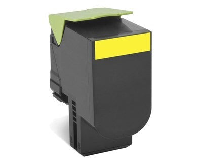 Lexmark 702y - yellow - original - toner cartridge LCCP. LRP - LEXMARK CS310N. CS410dn. CS410N. CS510DE. CS510DTE (70C20Y0)