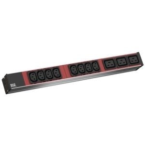 Bachmann IT PDU Basic - power distribution unit (rack - installation) - AC 230 V - 1-phase - input IEC 60320 C20 - output connections 11