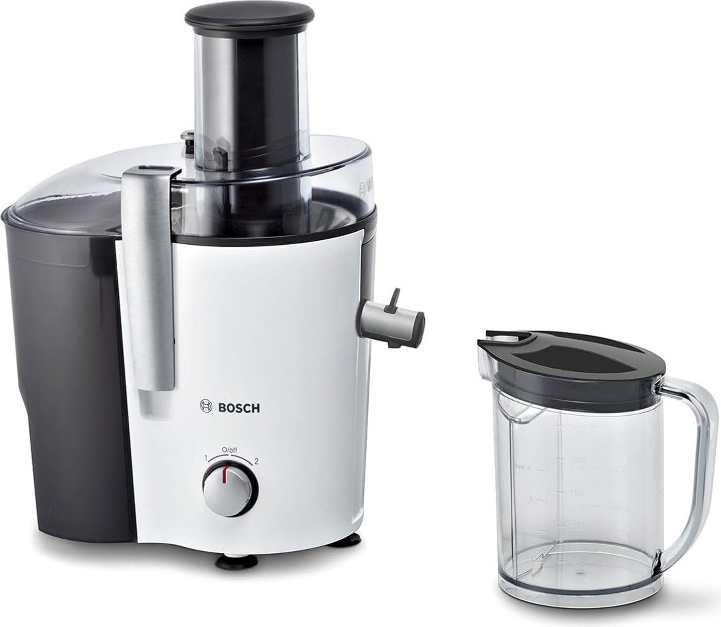 Bosch MES25A0 - juicer - 700 W - white thrazite (MES 25A0)