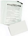 Zebra - printer - cleaning set - 100 STCK (104531-001)