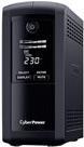 Cyberpower Value Pro VP1000ELCD - UPS- AC 230 V - 550 Watt - VA - RS-232. USB - output connections 3 - Australia - Black