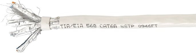 EQUIP - Bulk cable - 100.0m - SFTP - CAT 6A - beige (401491)