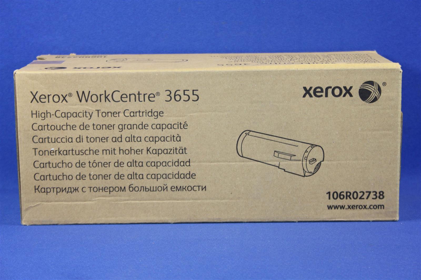 Xerox WorkCentre 3655 high-performance toner cartridge black (14400 pages) - Netherlands - 12.5 cm - 12.5 cm - 0.6123g - ISO_IC_19752 (106R02738)