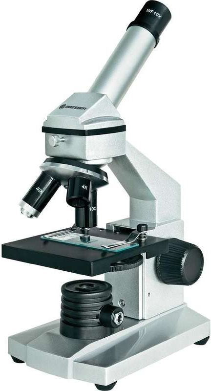 BRESSER Optics Junior - USB microscope - black - silver - 1024x - LED - Windows 7 Enterprise - 7 Enterprise X64 - 7 Home Basic