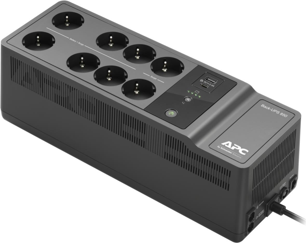 APC Back-Ups BE850G2-SP - UPS - AC 220-240 V - 520 watt - 850 VA - output connection 8