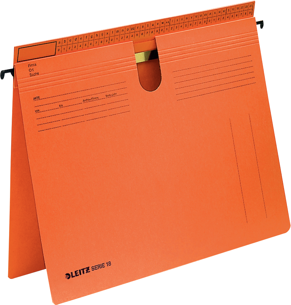 Leitz Series 18 Head of Head. Manil Karton 250 GQM. Orange - FOE DAST D D    L    A    CH - 50 Still (1814-00