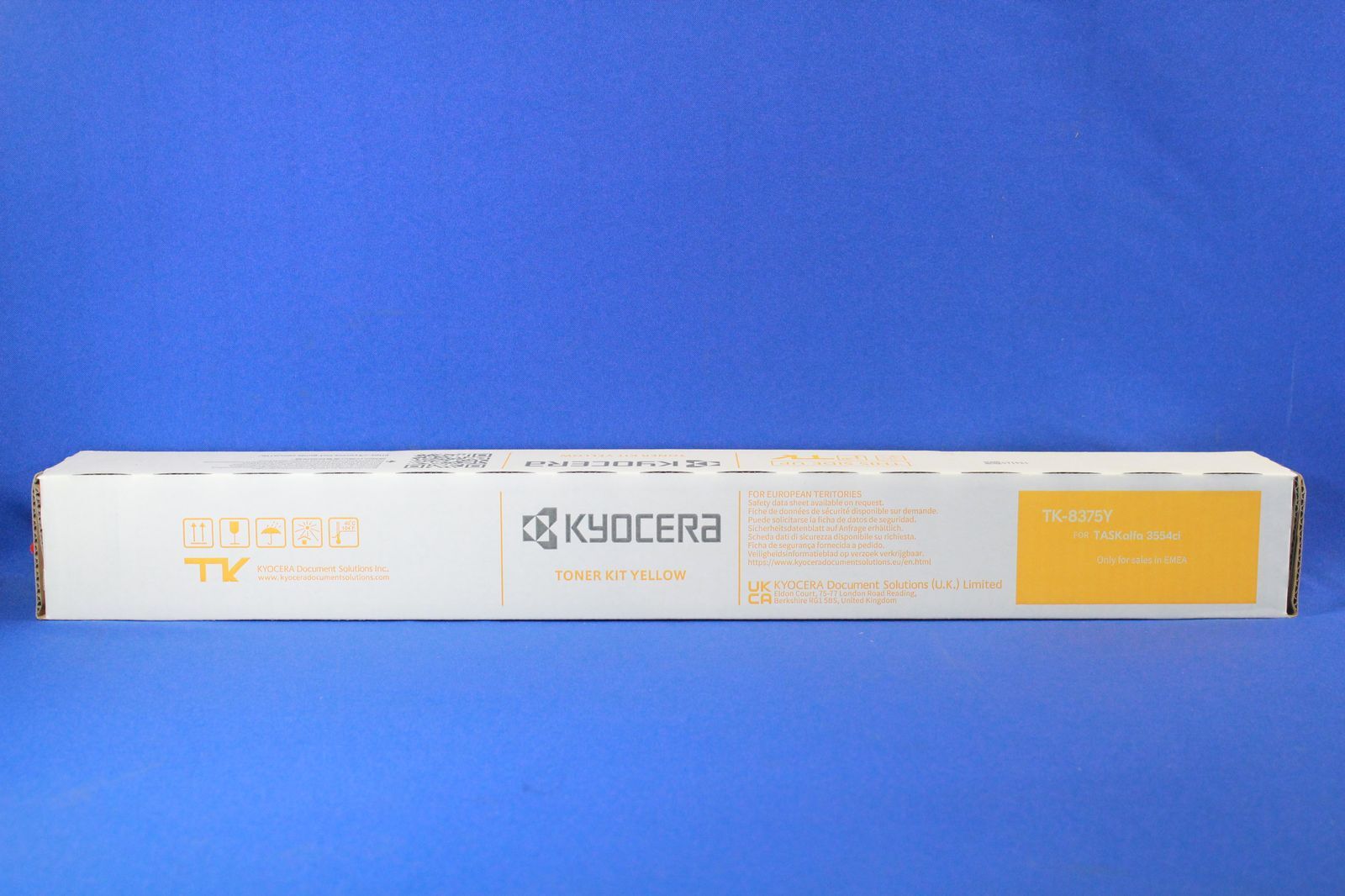 Kyocera TK 8375y - yellow - original - box - toner cartridge - for Taskalfa 3554CI (1T02XDANL0)