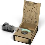 EPSON BR-VN36YB-E - Vinyl - black on yellow - roll (3.6 cm 45 m) 1 cassette (n) label band - for label works LW-