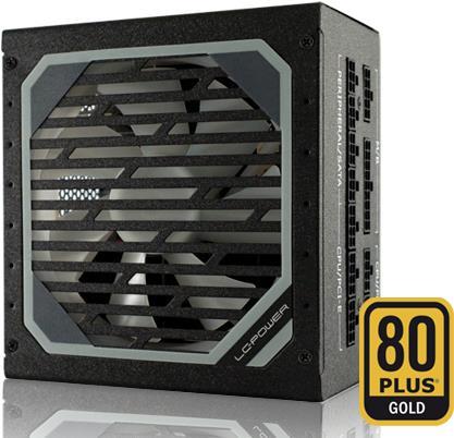 LC Power Super Silent Modular Series LC1000M V2.31 - power supply (internal) - ATX12V 2.31 - 80 plus gold - alternating current 110-240 V - 1000