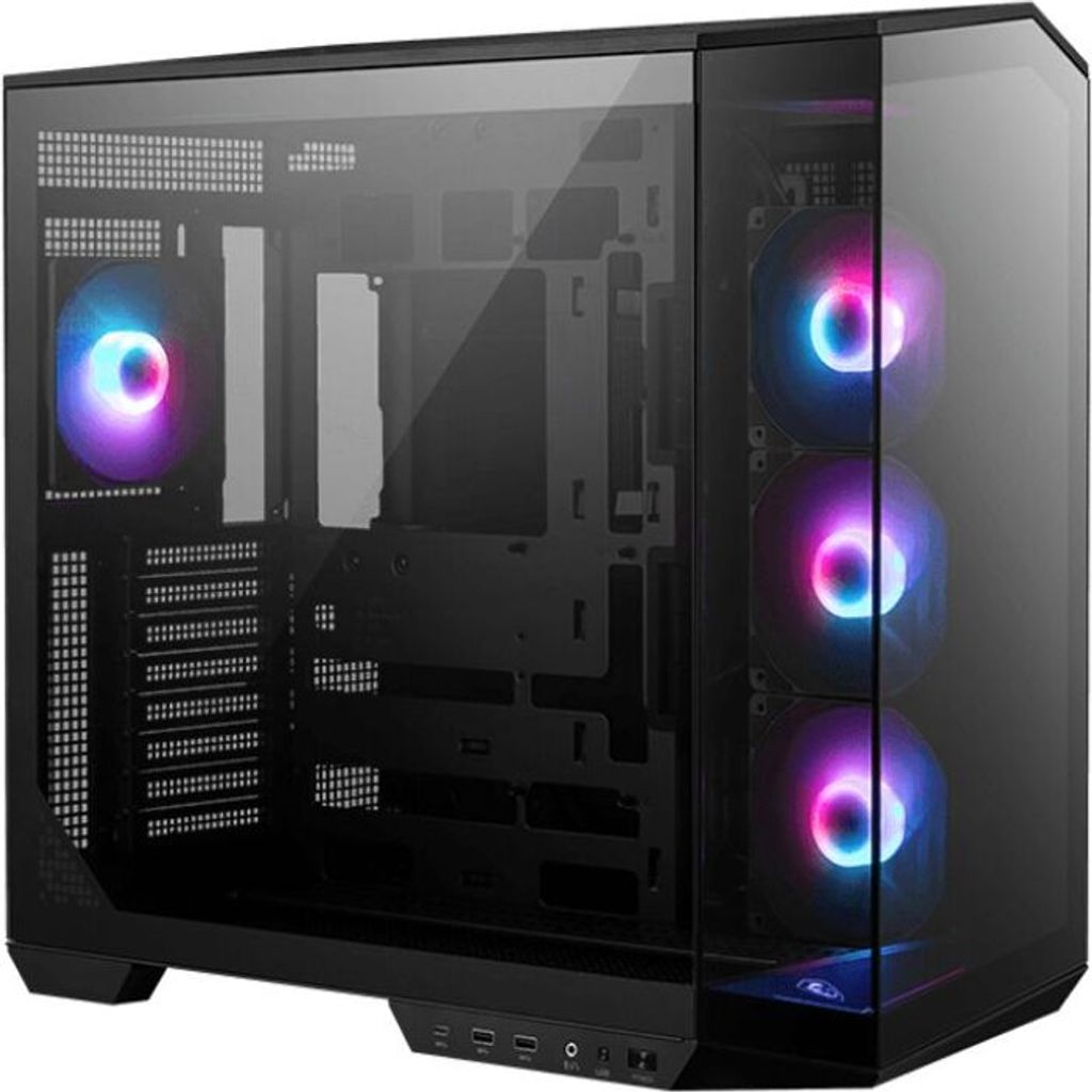 MSI MAG PANO 100R Global 2xusb 32 Gen 11xusb 32 Gen2 Type-C 3x120mm ARGB FAN (306-7G26R21-HH9)