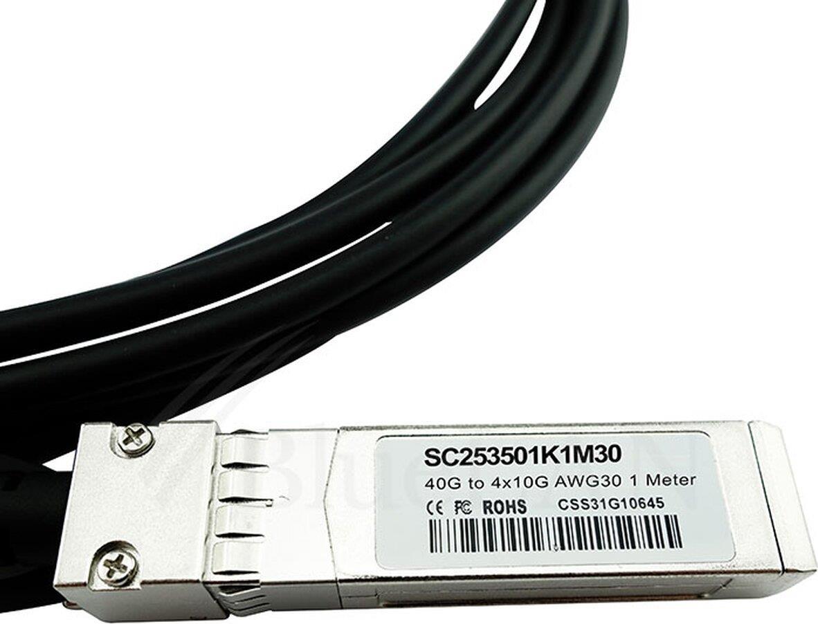 Blueoptics QSFP-DAC-5M-CN InfiniBand cable 4xSFP    black (QSFP-DAC-5M-CN-BL)