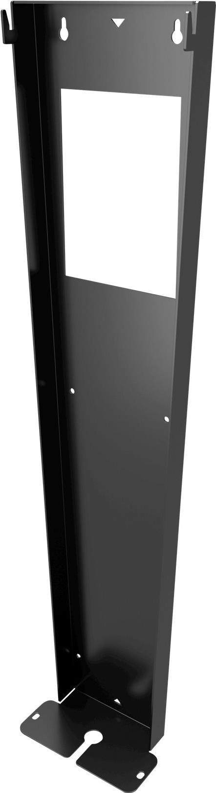 Elo Wallaby Pro Self-Service Countertop Stand - fastening kit - black silver - wall assembly