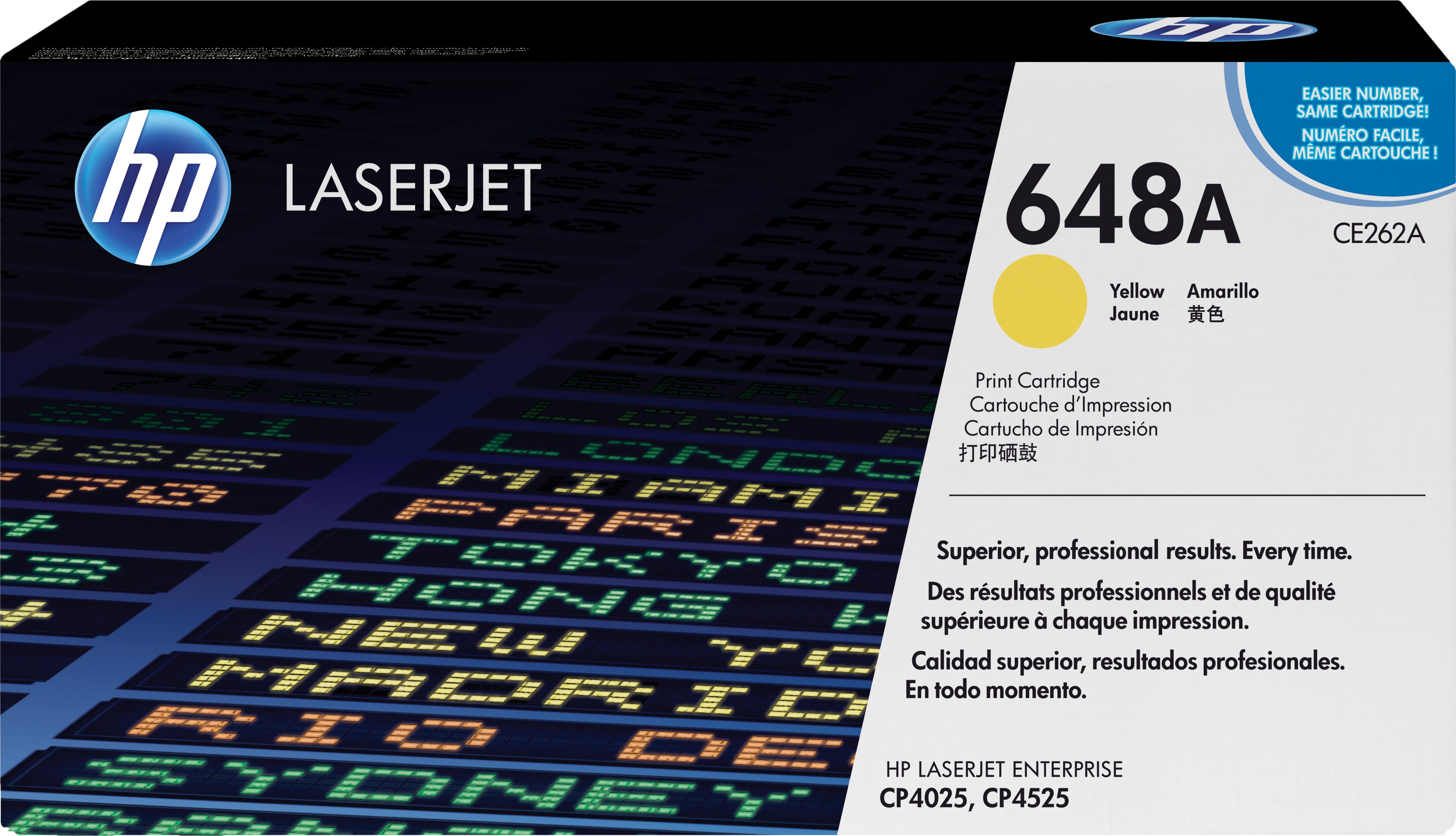 HP Toner CE262A (648a) - Yellow - capacity 11000 pages (CE262A)