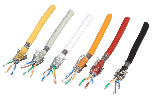 EFB electronics MK7104100GR network cable size 100 MCAT7 raw cable SFTP (S-STP) (MK7104100GR)