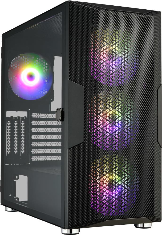 FSP CUT592 - Tower - PC - Black - ATX - MICRO ATX - Mini-ITX - SPCC - HALLY GLAS - MULTI (POC0000155)