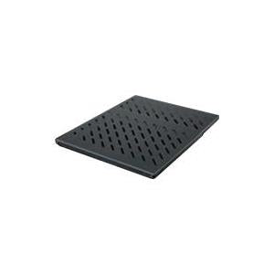 Rittal - rack - shelf - 9005 - 0.5U - 48.3 cm (19) - F�r TS IT (5501665))