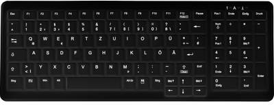 Active key AK-C7000 keyboard USB QWERTZ German black (AK-C7000F-U1-BGE)